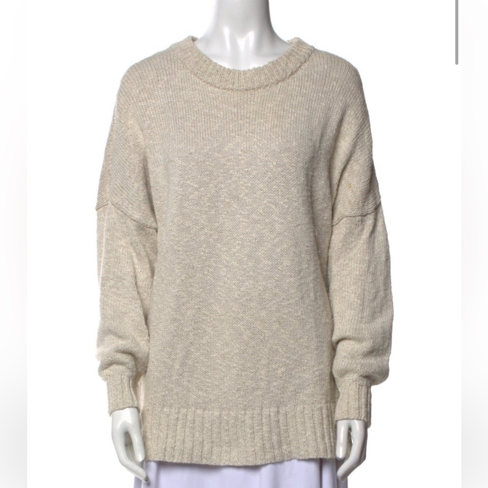 Jenni Kayne Cream Knit Sweater